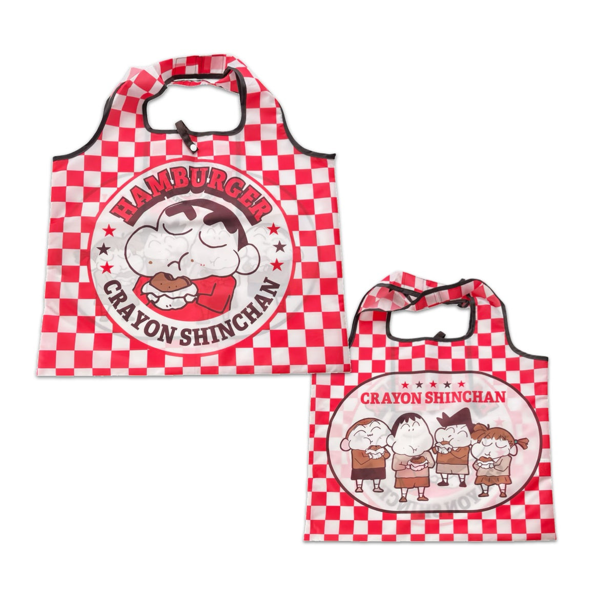 くるくるショッピングバッグ キラキラ/ハンバーガー/おかいもの/シロ