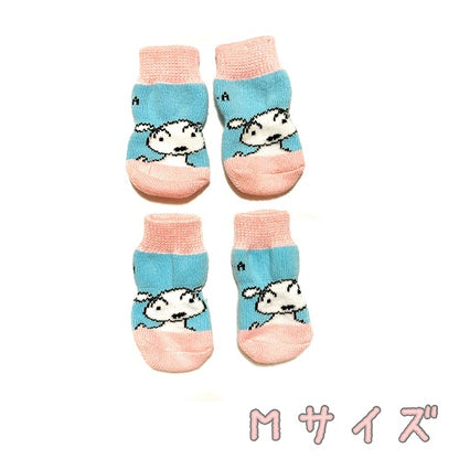 ペット靴下 シロ
