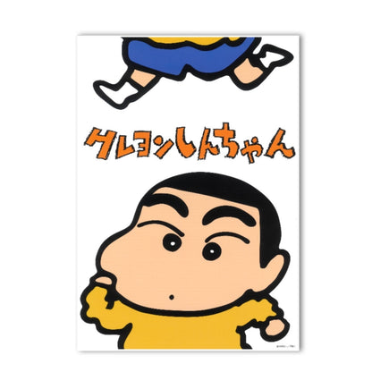 ポスターステッカー おきにいり／しんちゃんいっぱい／家族写真／コミックスvol.1